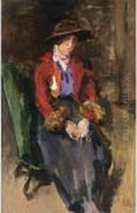 Greetje Lobo-brakensiek As Eliza Dolittle by Isaac Lazarus Israels