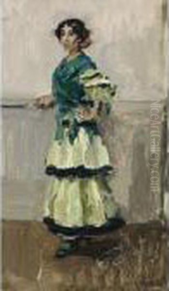 A Spanish Dancer - view 1