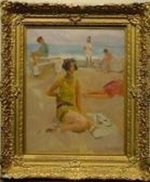 Dutch, 1865-1934
The Beach At Viareggio, 1927-1934 - view 1