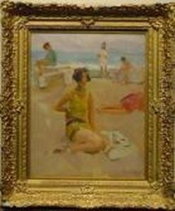 Dutch, 1865-1934
The Beach At Viareggio, 1927-1934