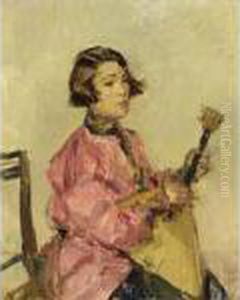 The Balalaika Player by Isaac Lazarus Israels