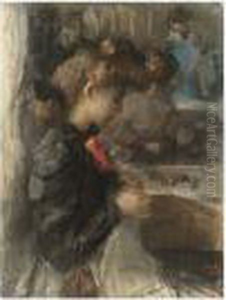 At The Sewing Studio Of Paquin, Paris - view 1