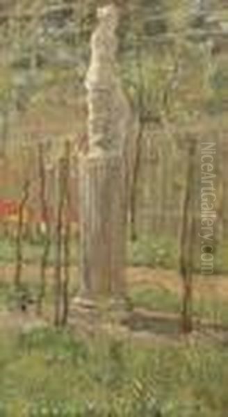 A Classical Statue In A Park - view 1