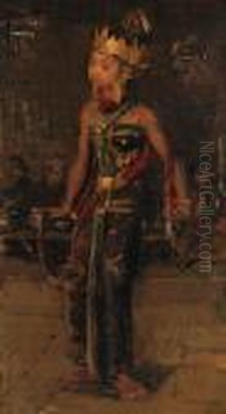 A Javanese Dancer - view 1