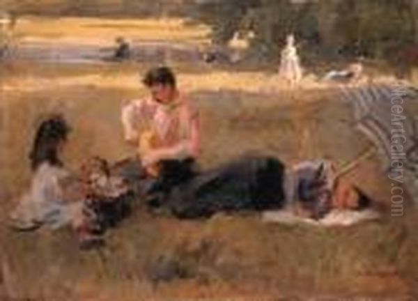 The Picnic, Bois De Boulogne, Paris - view 1