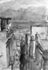A View Of A Town, Morocco by Isaac Lazarus Israels
