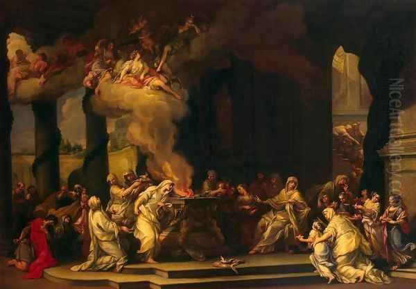 Dedication of a New Vestal Virgin - view 1