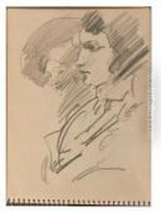 Sketchbook Of The Artist
Containing Studies Of Amongst Othersmodels, The Artist's Studio And
Other Interiors by Isaac Lazarus Israels