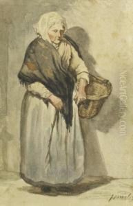 Market Woman by Jozef Israels