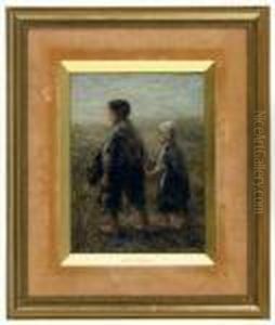Returning From The Beach by Jozef Israels