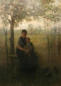 The Madonna Of Drenthe by Jozef Israels