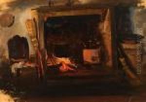 Interior by Jozef Israels