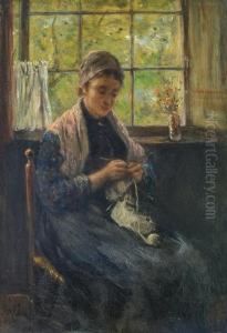 A Peaceful Afternoon by Jozef Israels