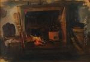 Interior by Jozef Israels