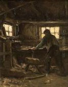 The Blacksmith by Jozef Israels