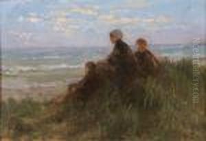 Waiting By The Sea by Jozef Israels