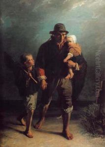 Vorbei An Mutters Grab by Jozef Israels