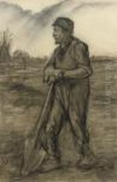 A Farmer Working The Land - view 1