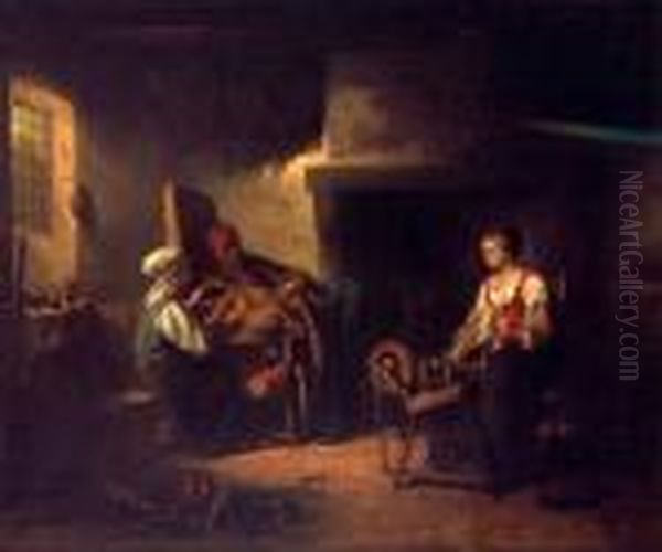 Woman In A Room - view 1