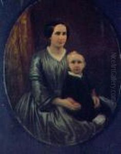 Mother And Child by Jozef Israels