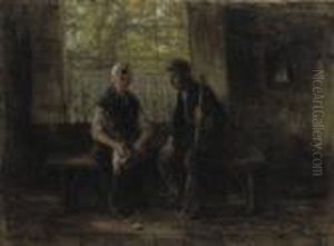 Courtship by Jozef Israels