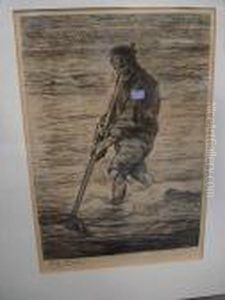 Zandvoort Fisherman by Jozef Israels
