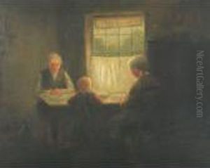 The Family Meal by Jozef Israels
