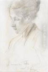 Portrait Of A Lady by Jozef Israels