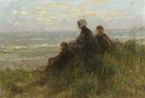 Awaiting The Fisherman's Return by Jozef Israels