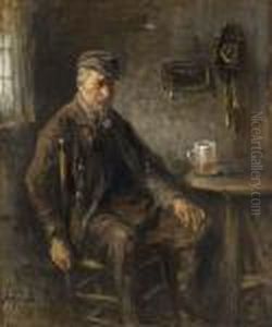 Moment Of Rest by Jozef Israels