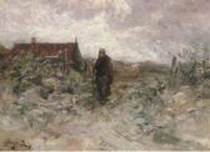 Retour Du Marche by Jozef Israels