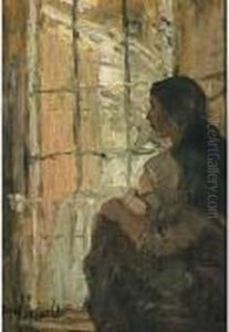 At The Window by Jozef Israels