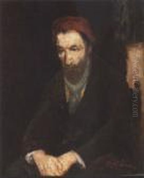 Portrait Of A Jewish Man - view 1