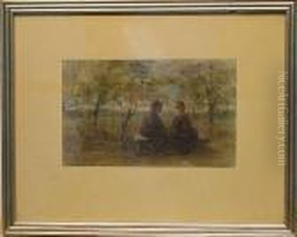 Courting Couple - view 1