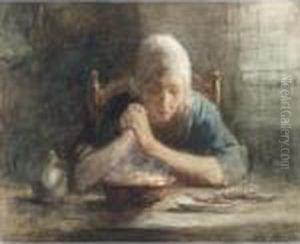 Saying Grace by Jozef Israels