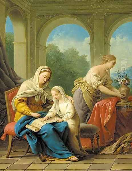 The Education of the Virgin - view 1