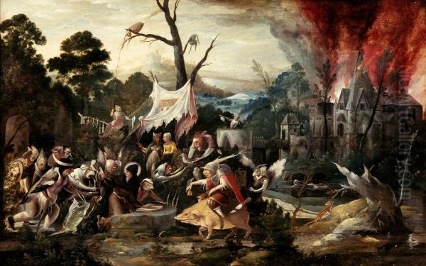 The Temptation of Saint Anthony - view 1