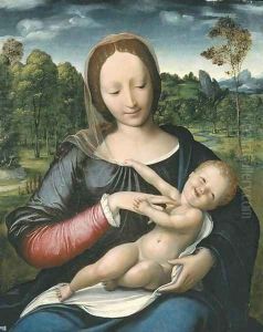 The Madonna and Child by Jan Massys