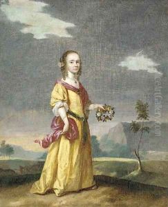 Portrait of a girl by Jan Mytens