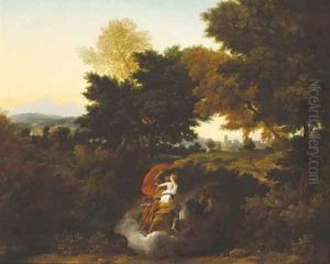 Aurora and Cephalus by Jean-Francois Millet