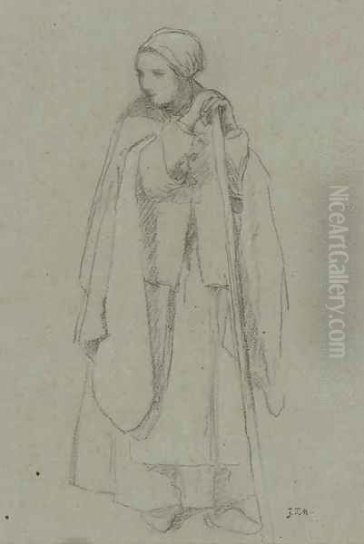A shepherdess - view 1