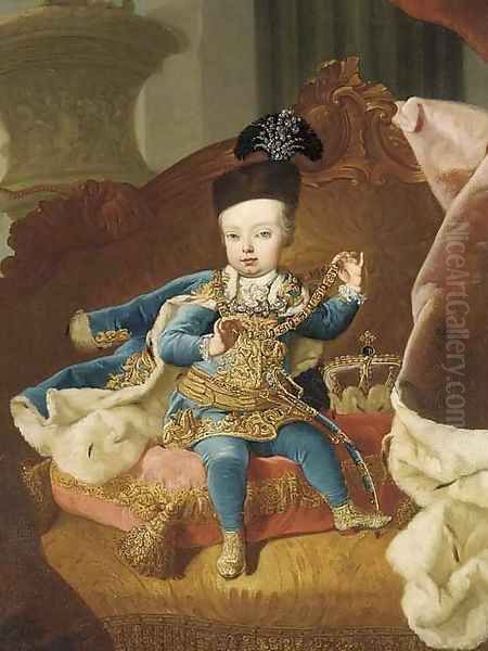 Portrait of Archduke Joseph, later Emperor Joseph II of Austria (1741-90) - view 1