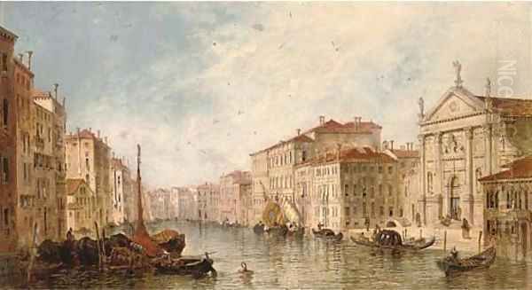 On the Grand Canal, Venice - view 1