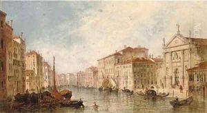 On the Grand Canal, Venice by William Meadows