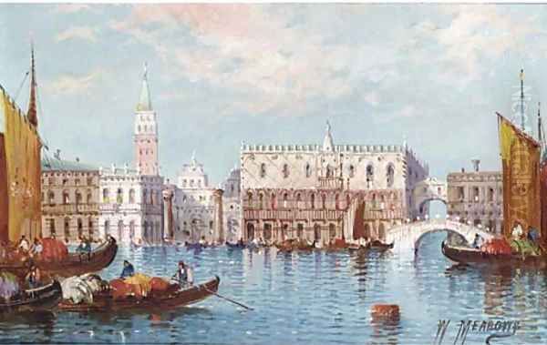 The Doge's Palace from the Bacino - view 1