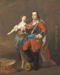 Portrait of William Augustus, Duke of Cumberland (1721-1765) by David Morier