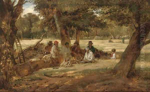 Harvest lunch - view 1
