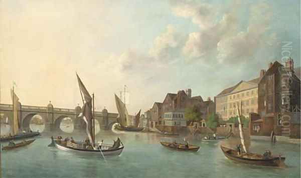 Old Westminster Bridge - view 1