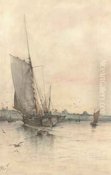 Returning to harbour - view 1