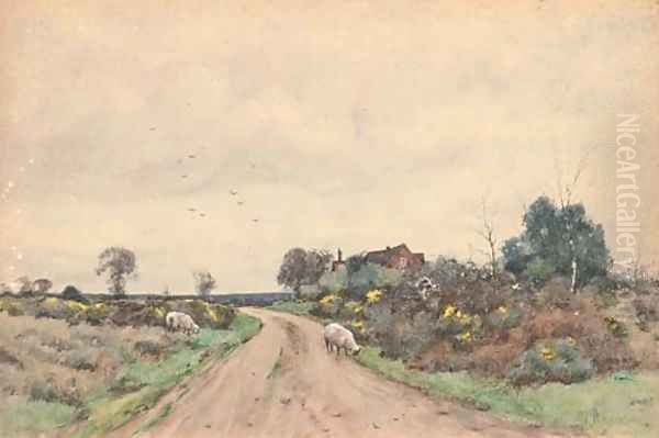 A quiet rural path - view 1